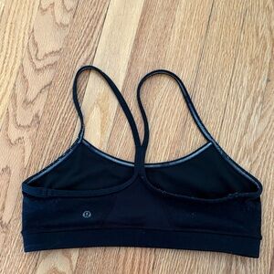 lululemon athletica Black Light Support Sports Bra